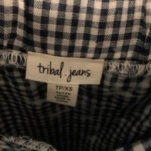 Tribal Jeans plaid shirt